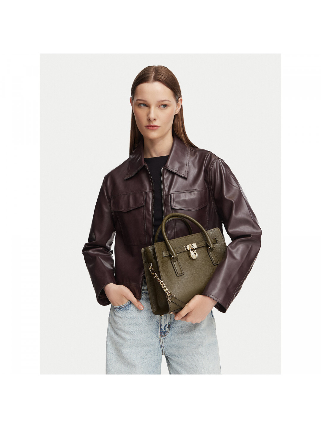 Kabelka MICHAEL Michael Kors 30T6GNXS1L Zelená